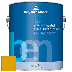 Benjamin Moore Ben W626 Premium Interior Latex Eggshell краска цвет RAL 1006 