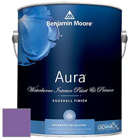Benjamin Moore Aura 524 Waterborne Interior Eggshell Finish краска цвет RAL 4005 