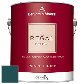 Benjamin Moore 550 Regal Select Waterborne Interior Pearl Finish краска цвет NCS S 6530-B30G 