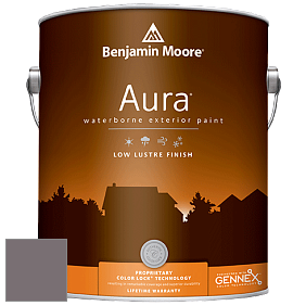Benjamin Moore Aura 634 Waterborne Exterior Low Lustre Finish краска цвет AF-640 