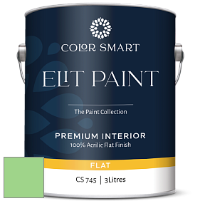 COLOR SMART CS 745 ELIT PAINT глубокоматовая моющаяся краска цвет NCS S 0550-G20Y 