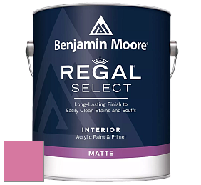 Benjamin Moore 548 IRegal Select Interior Paint - Matte краска цвет 2086-40 Deep Carnation