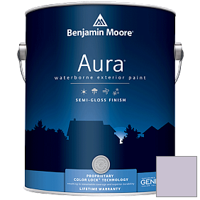 Краска Aura Waterborne Exterior Semi-Gloss Finish (632) цвет 1382 Violet Petal