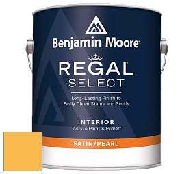 Benjamin Moore 550 Regal Select Waterborne Interior Pearl Finish краска цвет NCS S 1060-Y10R 