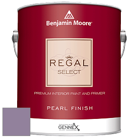 Benjamin Moore 550 Regal Select Waterborne Interior Pearl Finish краска цвет 2072-40 Wild Orchid