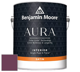 Benjamin Moore Aura 526 Waterborne Interior Satin Finish покрытие цвет NCS S 5040-R30B 