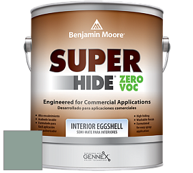 Benjamin Moore 357 Super Hide Zero Voc Interior Eggshell краска цвет AF-495 
