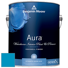 Benjamin Moore Aura 524 Waterborne Interior Eggshell Finish краска цвет NCS S 2060-B 