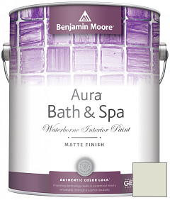 Краска Benjamin Moore Aura Bath & Spa Interior Paint Matte Finish (532) цвет 2144-50 Silken Pine