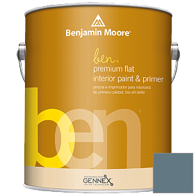 Краска Ben Premium Interior Latex Flat (W625) цвет 1645 Thousand Oceans