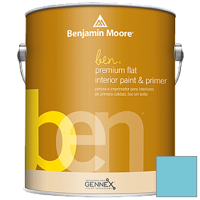Краска Ben Premium Interior Latex Flat (W625) цвет 767 Graceful Sea