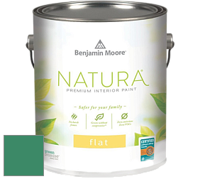Benjamin Moore 512 Natura Interior Flat Finish матовая краска цвет 594 Peridot