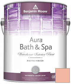 Краска Benjamin Moore Aura Bath & Spa Interior Paint Matte Finish (532) цвет 073 Amber Winds