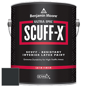 Benjamin Moore 486 Ultra Spec SCUFF-X Interior Satin Finish краска цвет RAL 7021 