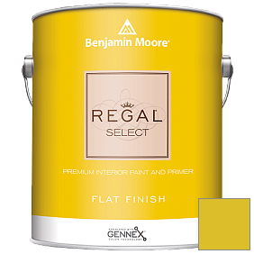 Краска Regal Select Waterborne Interior Flat Finish (547) цвет 2024-30 Citron