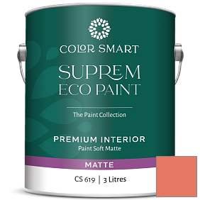 Краска COLOR SMART CS 619 SUPREM ECO PAINT матовая краска цвет 020 Fresno