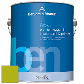 Benjamin Moore Ben W626 Premium Interior Latex Eggshell краска цвет 2027-20 Spring Moss