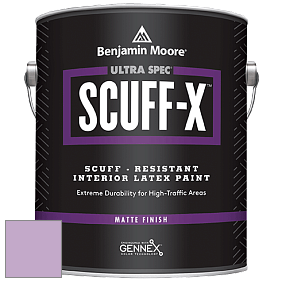 Benjamin Moore 484 Ultra Spec SCUFF-X Interior Matte Finish краска цвет 2073-50 Purple Easter Egg