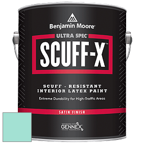 Benjamin Moore 486 Ultra Spec SCUFF-X Interior Satin Finish краска цвет NCS S 0530-B70G 