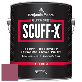 Benjamin Moore 486 Ultra Spec SCUFF-X Interior Satin Finish краска цвет 2085-30 Gypsy Love