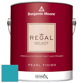 Benjamin Moore 550 Regal Select Waterborne Interior Pearl Finish краска цвет NCS S 2050-B20G 