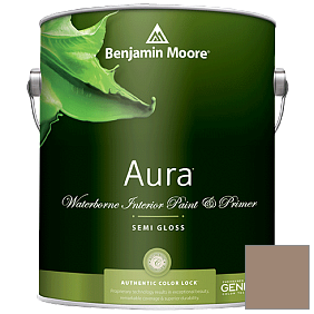 Краска Aura Waterborne Interior Semi-gloss Finish (528) цвет 1020 Woodacres