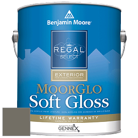 Benjamin Moore W096 Regal Select Exterior Paint-Moor GloSoft Gloss Finish краска цвет 2139-30 Sharkskin