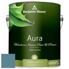 Benjamin Moore Aura 528 Waterborne Interior Semi-gloss Finish краска цвет AF-525 