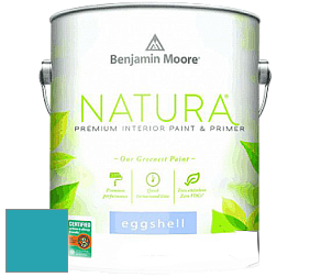 Benjamin Moore 513 Natura Interior Eggshell Finish краска с блеском цвет NCS S 2050-B20G 