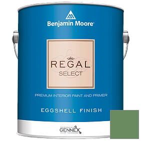 Краска Regal Select Waterborne Interior Eggshell Finish (549) цвет 566 Bunker Hill Green