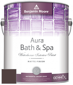 Benjamin Moore Aura 532 Bath & Spa Waterborne Interior Paint Matte Finish краска цвет NCS S 8010-Y90R 