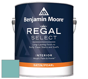 Benjamin Moore 550 Regal Select Waterborne Interior Pearl Finish краска цвет NCS S 2030-B50G 