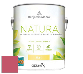 Benjamin Moore 514 Natura Interior Semi-Gloss Finish краска цвет 2087-30 Italiano Rose