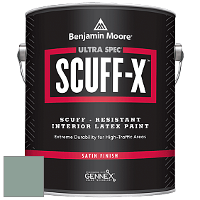 Benjamin Moore 486 Ultra Spec SCUFF-X Interior Satin Finish краска цвет AF-495 