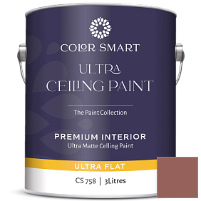 Краска COLOR SMART CS 758 ULTRA CEILING PAINT ультраматовая краска цвет 048 Southwest Pottery