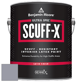 Benjamin Moore 486 Ultra Spec SCUFF-X Interior Satin Finish краска цвет AF-585 