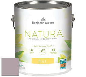 Benjamin Moore 512 Natura Interior Flat Finish матовая краска цвет NCS S 3010-R20B 