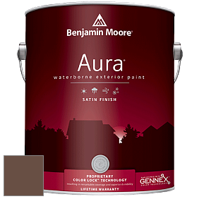 Benjamin Moore Aura 631 Waterborne Exterior Satin Finish краска цвет 2106-10 Java