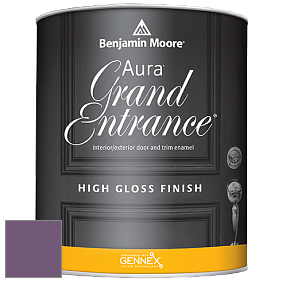 Benjamin Moore Aura 148 Grand Entrance High Gloss эмаль цвет 1372 Ultra Violet