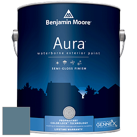 Benjamin Moore Aura 632 Waterborne Exterior Semi-Gloss Finish краска цвет AF-520 