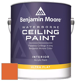 Benjamin Moore 508 Waterborne Ceiling Paint краска для потолков цвет 2015-10 Electric Orange