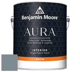 Benjamin Moore Aura 526 Waterborne Interior Satin Finish покрытие цвет RAL 7000 