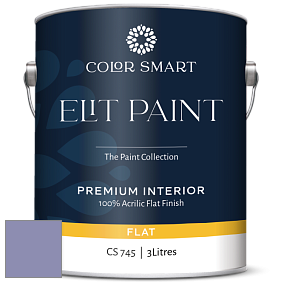 COLOR SMART CS 745 ELIT PAINT глубокоматовая моющаяся краска цвет NCS S 3030-R60B 