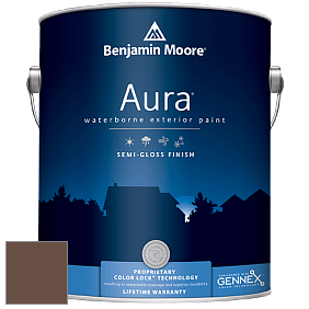 Benjamin Moore Aura 632 Waterborne Exterior Semi-Gloss Finish краска цвет 2106-10 Java