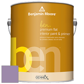 Benjamin Moore Ben W625 Premium Interior Latex Flat краска цвет NCS S 3030-R50B 