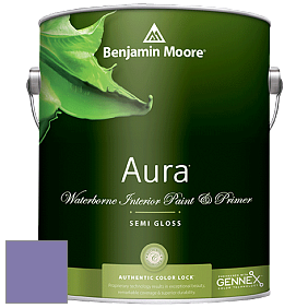 Benjamin Moore Aura 528 Waterborne Interior Semi-gloss Finish краска цвет NCS S 3040-R60B 