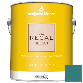 Краска Regal Select Waterborne Interior Flat Finish (547) цвет 742 Largo Teal