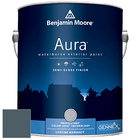 Benjamin Moore Aura 632 Waterborne Exterior Semi-Gloss Finish краска цвет HC-158 BM HC-158
