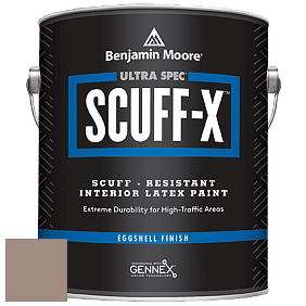 Benjamin Moore 485 Ultra Spec SCUFF-X Interior Eggshell Finish краска цвет 992 Ticonderoga Taupe