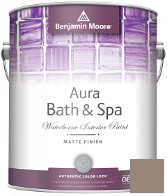 Краска Benjamin Moore Aura Bath & Spa Interior Paint Matte Finish (532) цвет 1007 Beigewood